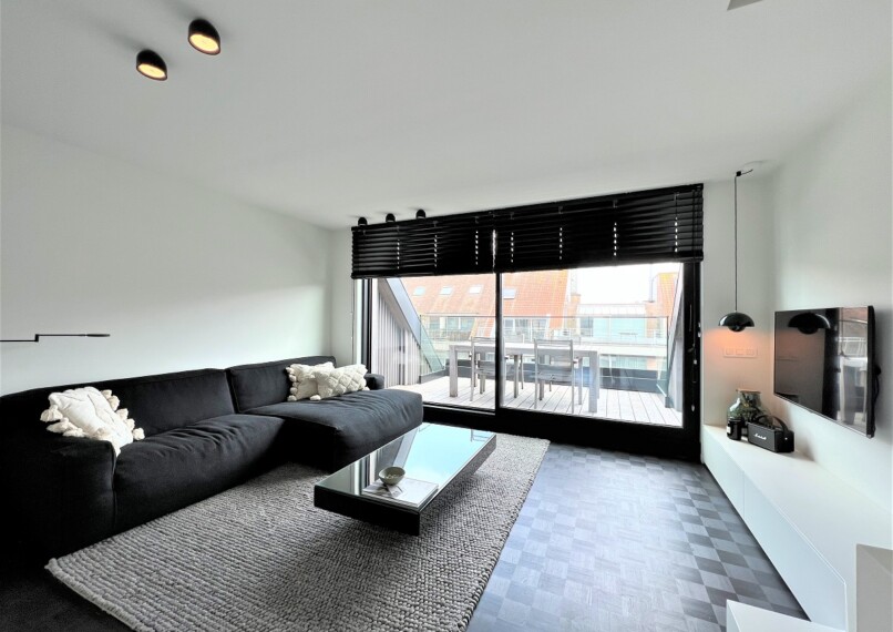 Modern duplex appartement te huur Knokke-Centrum