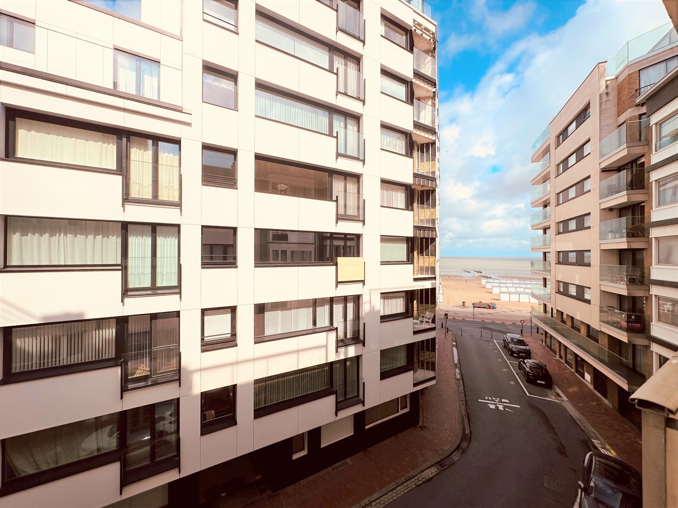 3-slaapkamer appartement met zijdelings zeezicht in het Zoute!